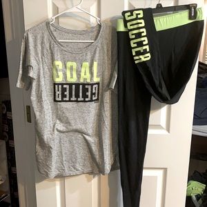 2pc Justice soccer set